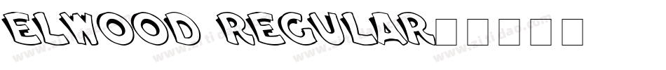 Elwood Regular字体转换